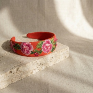 Damask Rose headband