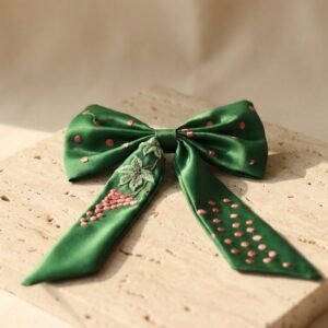 Khalilia – Silk Hair Bow